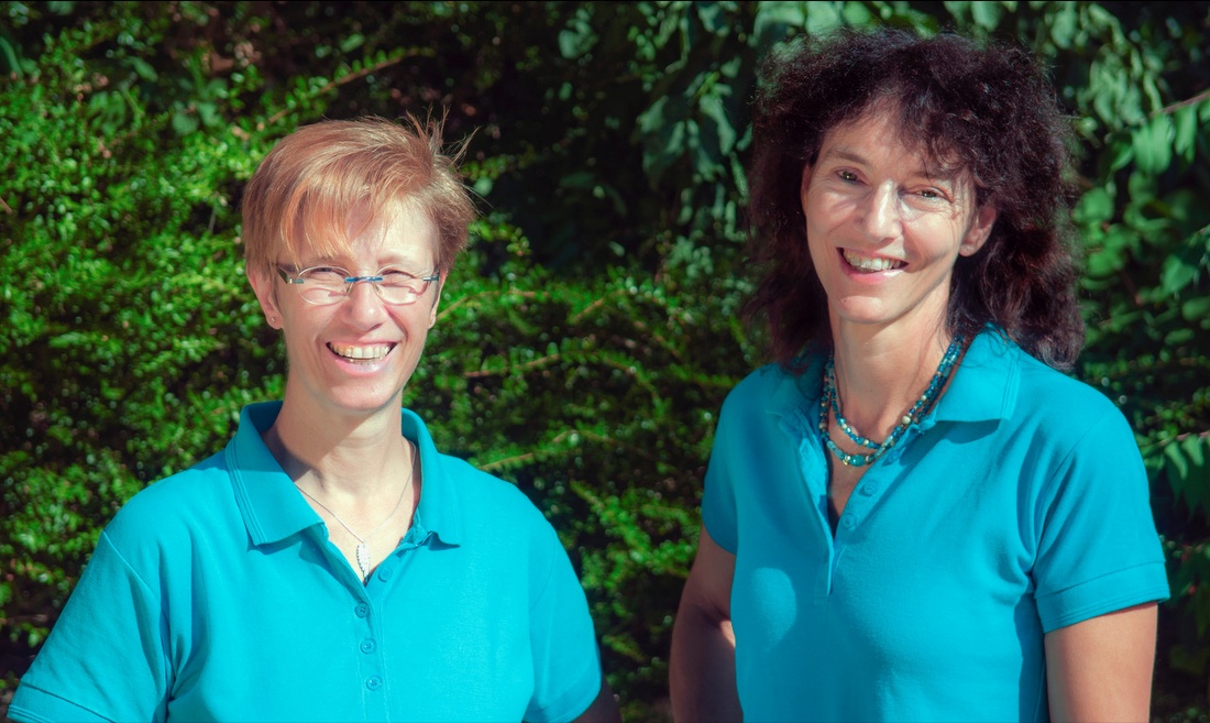 Das Team von TheraGym Brigitte Karch und Angelika Trumpp